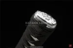 Unique design of black Damascus katana sword