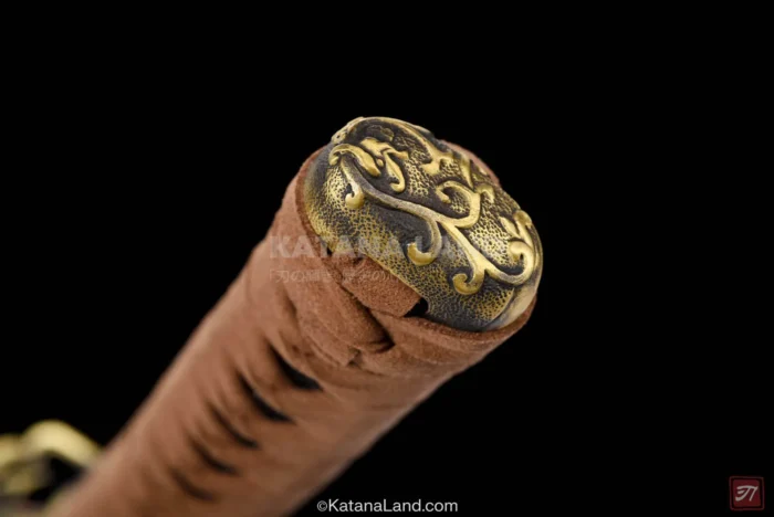 Premium samurai katana with BO-HI for enhanced performance