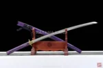 Elegant Purple Blade of Fallen Angel Katana