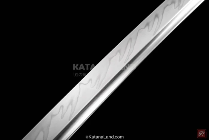 Hamon Finish on Purple Katana