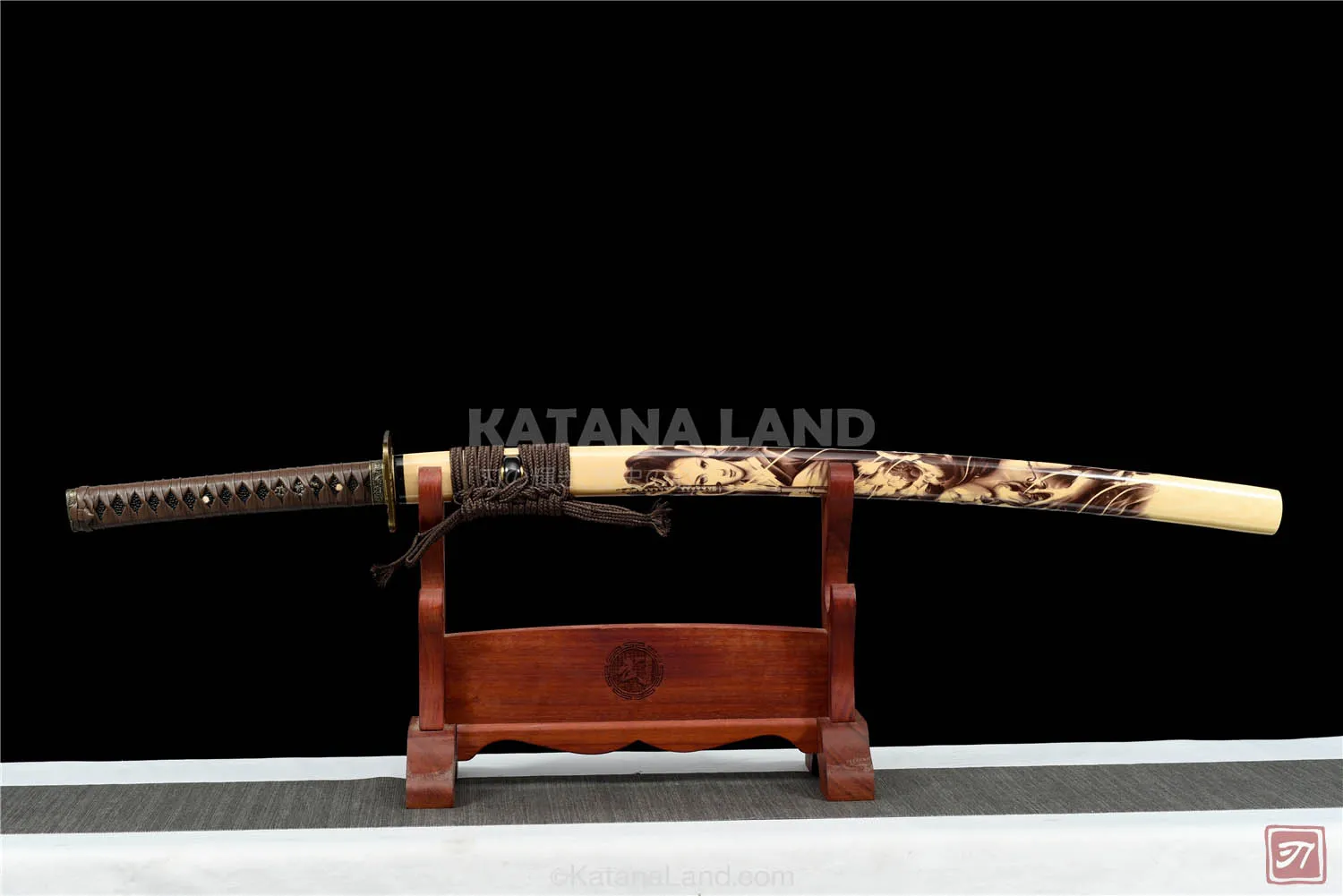 Oni Samurai Princess Katana with T10 Steel Blade