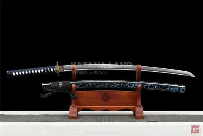 Purple Samurai Katana with BO-HI