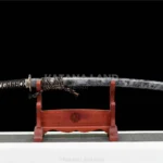 Ryūen Katana with Damascus steel blade