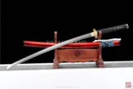 Handcrafted Damascus steel katana swords