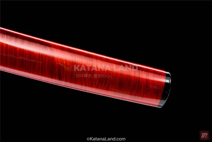 Superior craftsmanship in Damascus steel katana