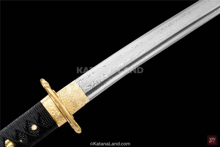 Traditional samurai katana with intricate details