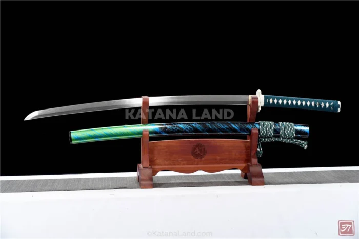 Purple Hamon katana sword