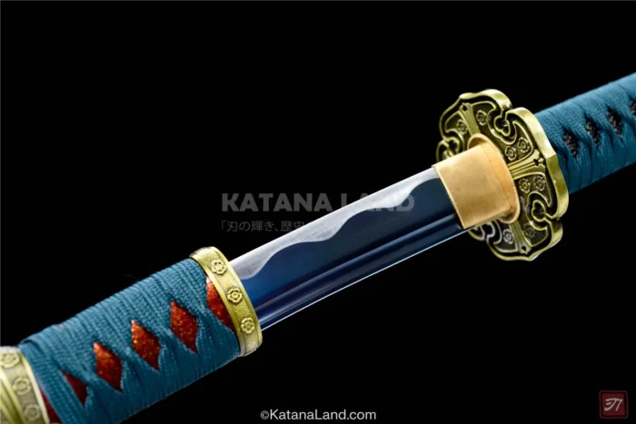 Hamon Pattern on Azure Spirit Katana Blade