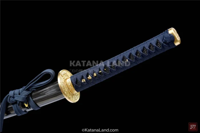 Green Hamon katana for martial arts