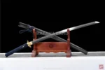 High-quality Damascus steel katana