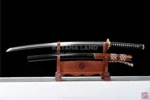 Black Hamon Katana Sword for Collectors
