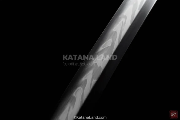Handcrafted Samurai Katana Featuring Hamon