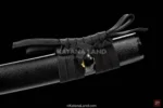 Exceptional black katana sword with T10 Steel durability