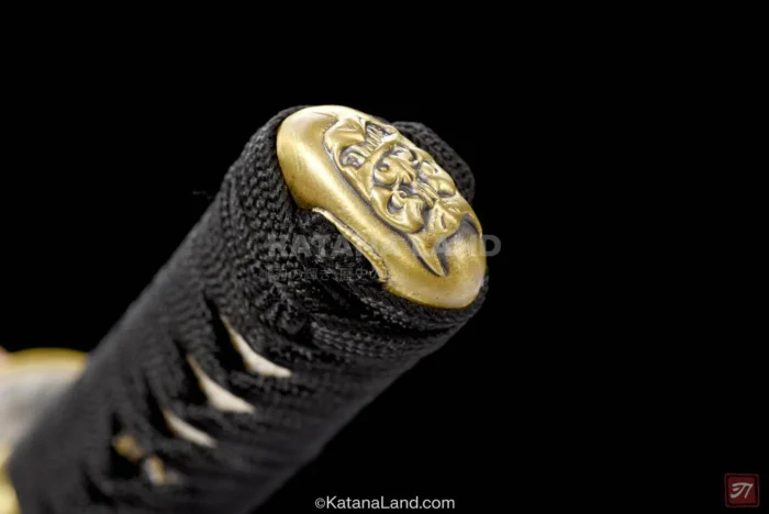 Traditional samurai katana featuring exquisite Hamon