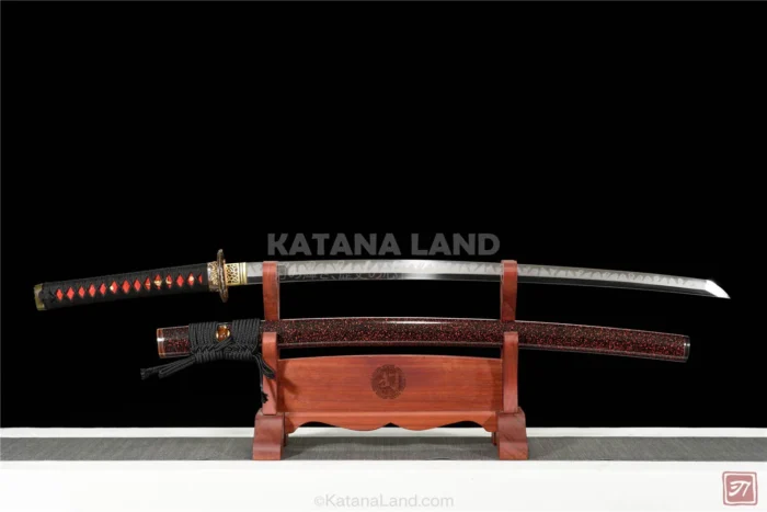 Black Samurai Katana with Elegant Design