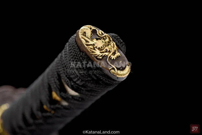 Premium Hell Black Dragon Katana for Martial Arts