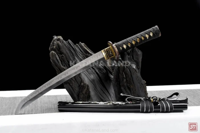 T10 Steel Katana Swords in Black