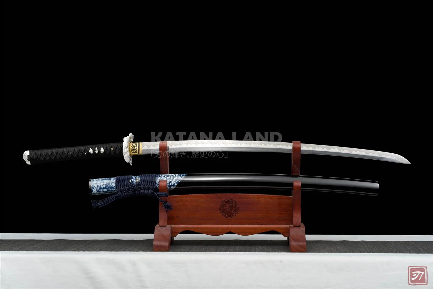 Purple Samurai Katana with Unique Design