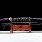 Amethyst Byakko Katana with Manganese Blade