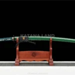 Kage no Taka Katana with Damascus steel blade