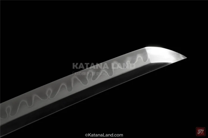 Unique Kage no Taka Katana showcasing Hamon craftsmanship