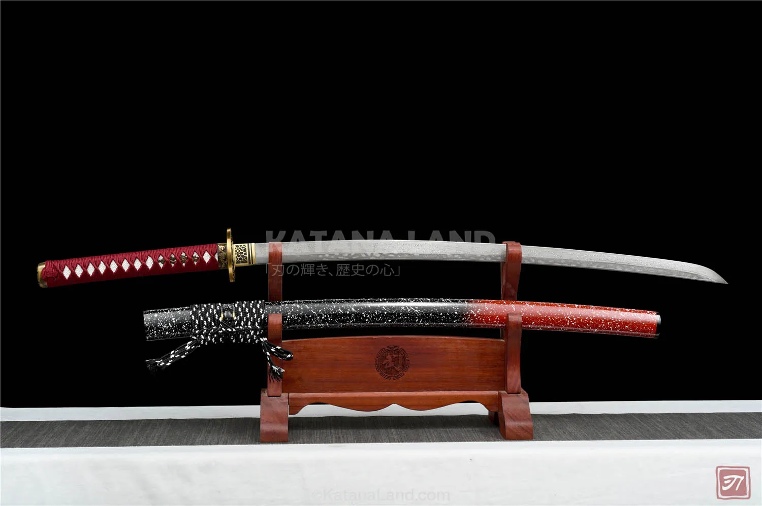 Black Dragon Soul Blaze Samurai Katana