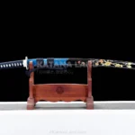 Ryumei Kanata with Damascus steel blade