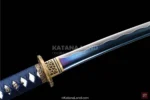 Medium carbon steel blade katana for martial arts practice