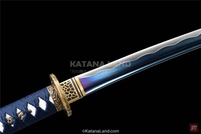 Medium carbon steel blade katana for martial arts practice