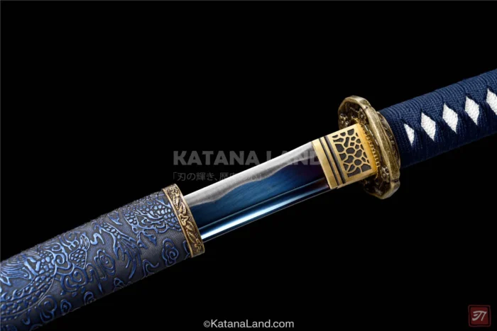 Traditional Japanese katana with modern flair