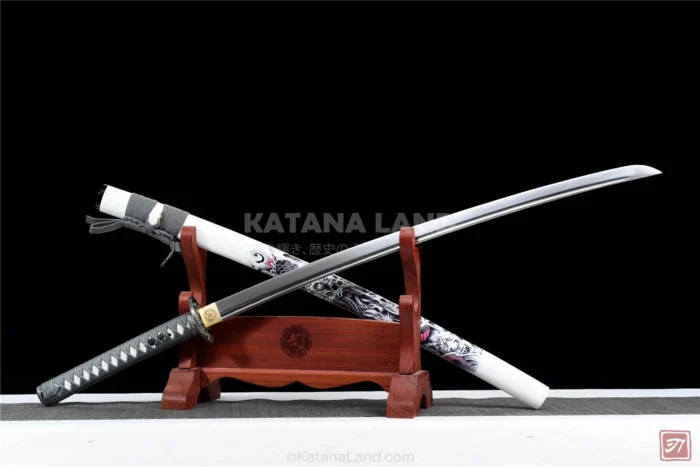 Spring Steel Blade Samurai Sword