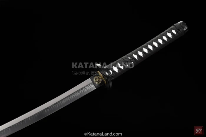 Black blade katana swords designed for performance