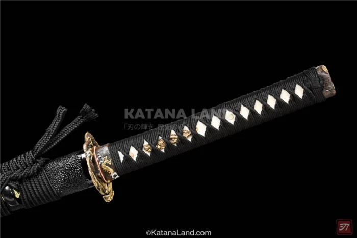Hamon Finish on T10 Steel Katana