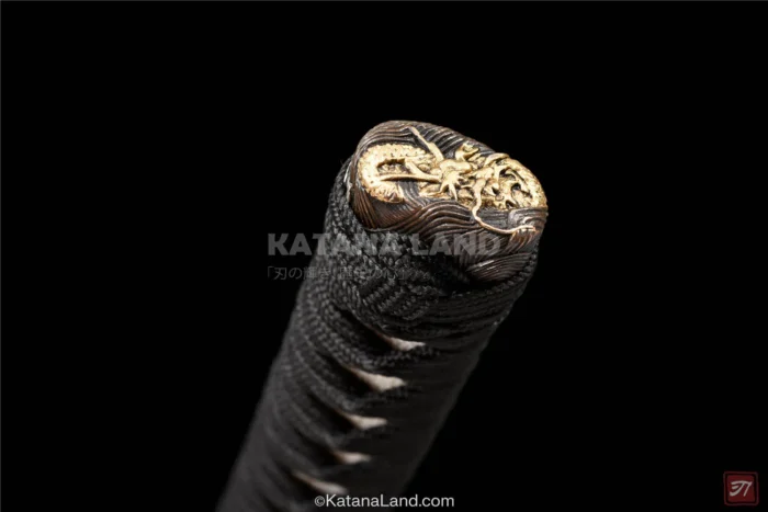 Superior Black Enryū Blade Samurai Sword