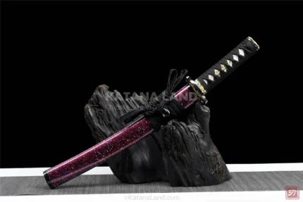 Mokuyō Katanas T10 Steel Purple Samurai Katana