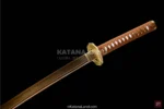 Unique bronze katana featuring traditional Japanese craftsmanship