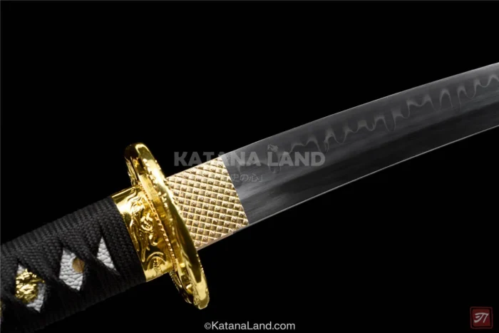 T10 Steel Samurai Sword Featuring Hamon